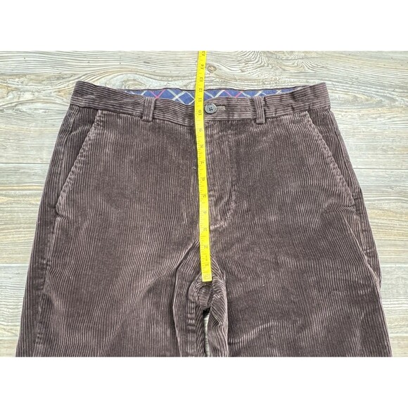 Brooks Brothers Clark Chino Pants Mens 32x30 FITS 32x29 Corduroy Straight Leg - Picture 9 of 14